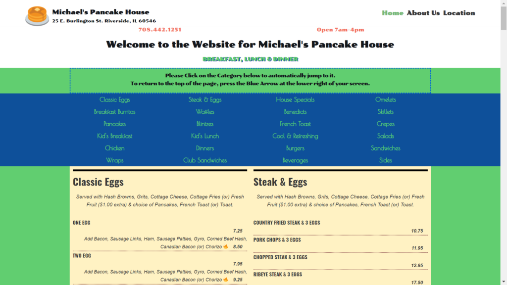 Michael's Pancake House
